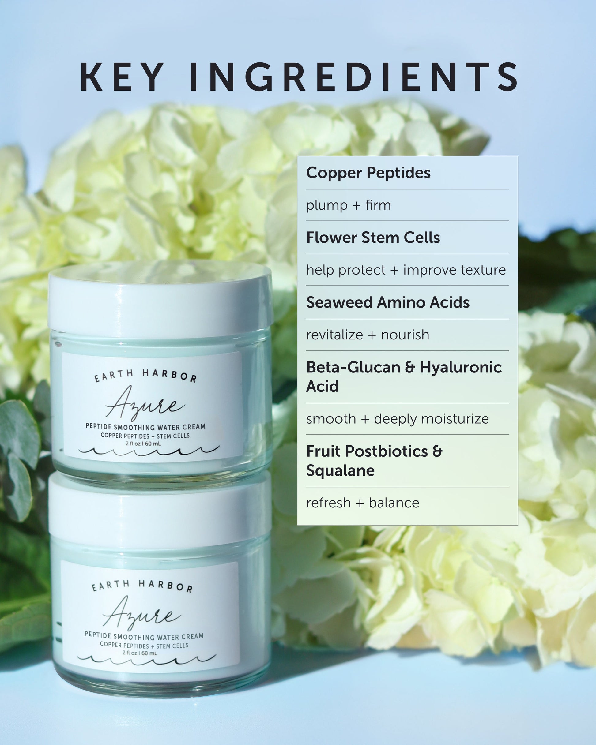 AZURE Peptide Smoothing Water Cream - Refill