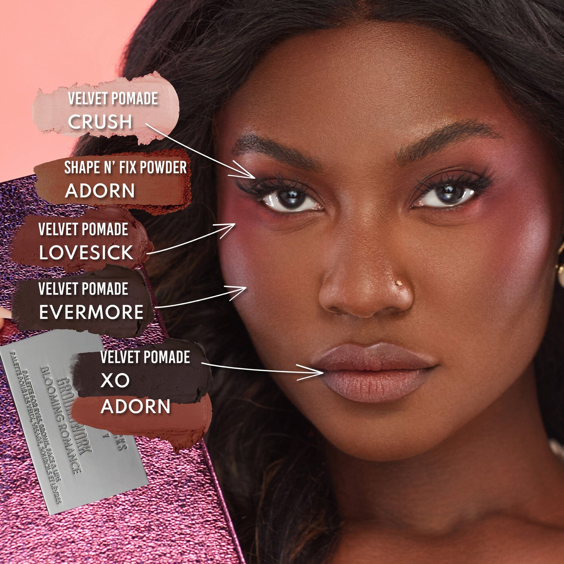 Groundwork Palette Blooming Romance